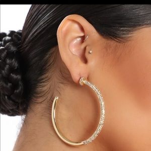Hoop earrings